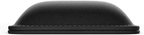 Glorious Wrist Pad/Rest - Compact - Black - Mechanical Keyboards, Stitched Edges, Ergonomic | 12x4 inches | 25mm/1in Thick (GWR-75) Compact (Black)