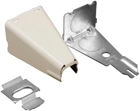 Legrand Wiremold B-17 Metal Raceway for Extending Power, 500 Series, Transition Fitting for 1/2" Conduit, Ivory (1 Pack)