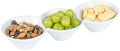 Restaurantware 18 oz Round White Porcelain Modern Bowl Set