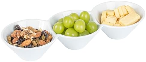 Restaurantware 18 oz Round White Porcelain Modern Bowl Set