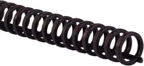 GBC Binding Spines/Spirals/Coils, 1/2" Diameter, 85 Sheet Capacity, ProClick, Black, (2515660) (Pack of 250)