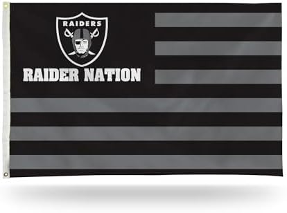 NFL Rico Industries Standard 3' x 5' Banner Flag Single Sided - Indoor or Outdoor - Home Décor
