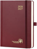 POPRUN 2026-2027 Daily Planner One Page Per Day, 5.75" x 8.5" Day Planner