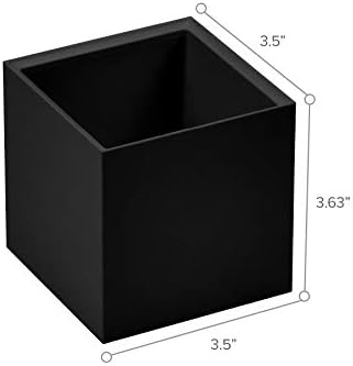 Bostitch Office Konnect Pencil Cup Desk Organizer, Pen Cup, Black