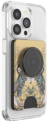 PopSockets Phone Wallet for MagSafe with Grip- Secret Garden