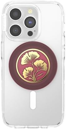 PopSockets Phone Grip for MagSafe, Magnetic Holder- Oxblood