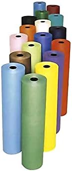 Pacon Rainbow Lightweight Duo-Finish Kraft Paper Roll, 3-Feet by 1000-Feet Brite Blue (63170)