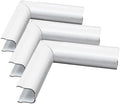 legrand WIREMOLD Metal Raceway, Extending Power, On-Wall, Inside Elbow, White, BWH7 (Pack of 3)