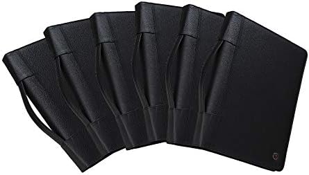 Case-it Zipper Padfolio | Letter Size | 3-Ring Binder | PAD-40 Black
