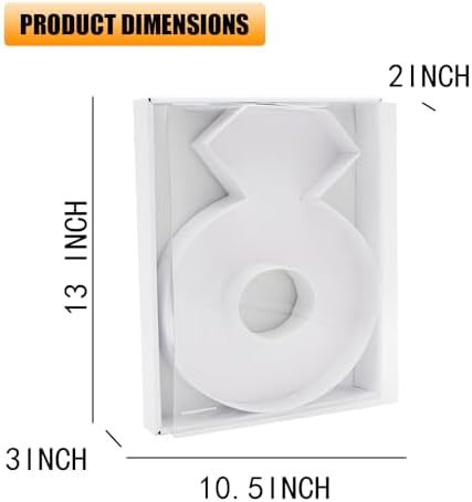 12" Fillable Cardboard Letter Charcuterie Gift Cupcake Box With Cover Sweets Packaging (RING)