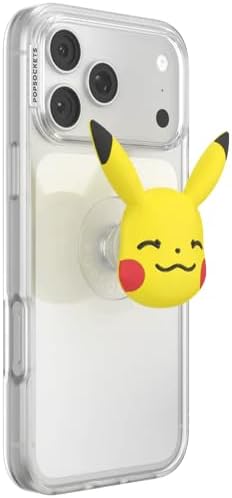 PopSockets Adhesive Phone Grip, Holder- Pikachu