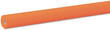 Fadeless Bulletin Board Paper, Fade-Resistant Paper for Classroom Décor | 47.25” x 50’, Orange, 1 Roll