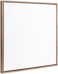 Kate and Laurel Sylvie Blank Framed Canvas Wall Art; 30x30 Gold Beaded; Vintage Modern Empty Canvas for Paint-Your-Own Art; Ready to Paint Premium Canvas Already Framed