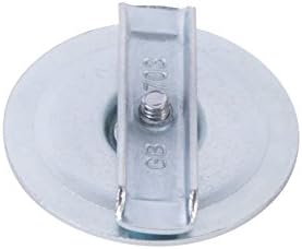Gardner Bender KO703 Metal Knockout Seal, 1 Inch Conduit Size, Marked Size, Rust-Proof Galvanized Steel, 16 AWG Steel, ⅜ Inch Thread, Embossed - Self Centering, For Knockout Punch / Die Conduit, Cover, 25 Pk.