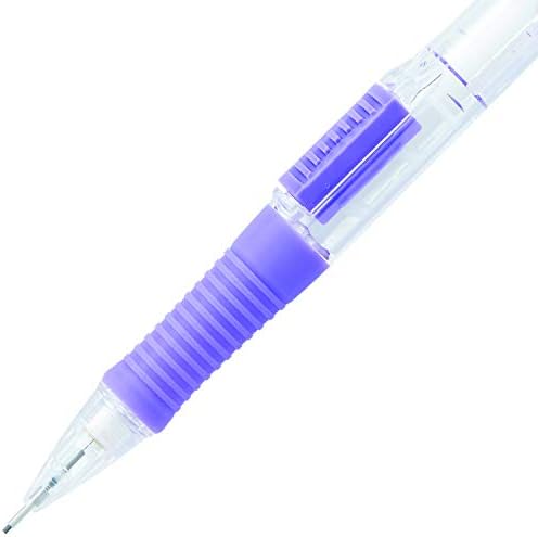 Pentel QUICK CLICK Mechanical Pencil (0.7mm), Violet Barrel, Box of 12 Pencils (PD217V)