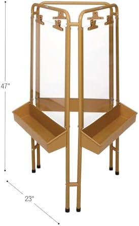 Colorations 3-Way Indoor & Outdoor Acrylic Panel Easel, Ages 3+/Pre-k+ | 47" H x 23" W x 25.5" D Classroom Essentials