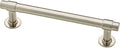 Franklin Brass Francisco (10-Pack) Cabinet Handles 4" Hole Center Pulls | Satin Nickel Hardware for Kitchen Drawers, Dressers, Furniture P29617K-SN-B