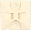 3M Cable Tie Mounting Base CTB1X1BGA-C, 2-Way Adhesive Mount
