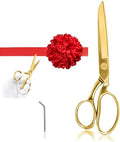 Grand Opening Ribbon-Cutting Ceremony Kit, Mirror Polished Handle