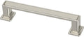 Franklin Brass 10 Pack Polished Nickel Cabinet Handles 3-3/4 inch (96mm) Kitchen Cabinet Handles and Drawer Pulls for Cupboards and Dressers | Recessed Square