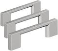 Amerock 10BX3713026 | Polished Chrome Cabinet Pull | 3 inch (76mm) Center-to-Center | 30 Pack | Cityscape | Furniture Hardware