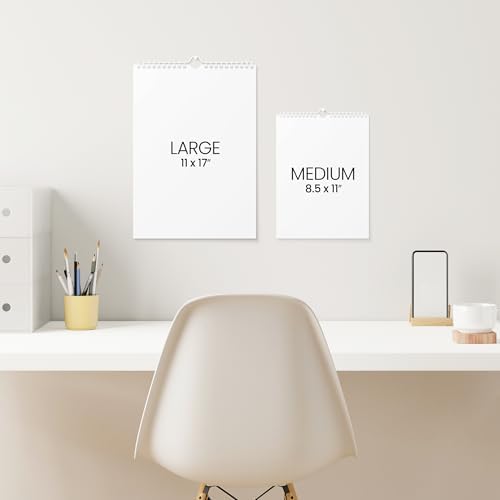 Karto Wall Calendar 2026 11x17 in - Cursive | January 2026 to June 2027, Vertical, Boosts Productivity, Easy Monthly Planning