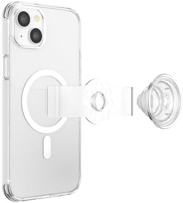 PopSockets iPhone 14 Plus Phone Case with MagSafe- Clear