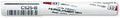 Pentel Premium Hi-Polymer Lead, 0.5mm, Fine, B, 12 Pieces/Tube, Box of 12 (C525-B)