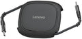 Lenovo 240W USB-C Retractable Cable, PD Fast Charging USB-C to USB-C, Smart Retractable Design, 1.2m (3.94 Ft), 480Mbps Data Transfer, Compact Portable Charger Cable for Laptop Tablet Phone, Black