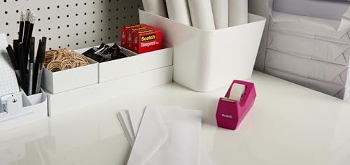Scotch Transparent Tape, Clear Tape, 1 Inch Core, 3/4 in x 1000 in