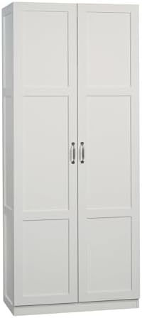 Sauder Select Storage Cabinet/ Pantry cabinets, White finish