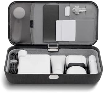orbitkey Nest V2 Portable Desk Organizer with Wireless Charger - Black