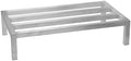Winco 20-Inch by 60-Inch Dunnage Rack, 8-Inch High, 1200-Pound Capacity, Medium, Aluminum