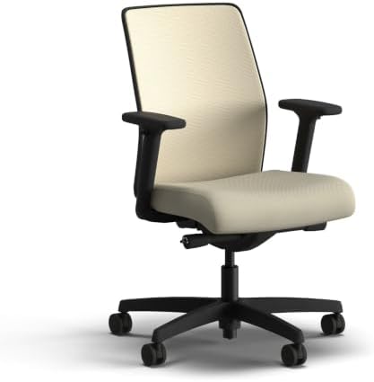 HON Ignition 2.0 Low Back Ergonomic Office Chair, Desk Chair, Linen