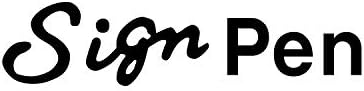 Pentel® Sign Pens®, Fine Point, 2.0 mm, Black Barrel, Black Ink, Pack Of 24 Pens