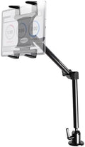 ARKON Mounts Heavy-Duty Drill-Base Tablet Mount with 22" Arm , Universal Tablet Fit , Solid Drill Base , 22" Adjustable Solid Arm , Compatible with iPad, Samsung, Google, Huawei, and more