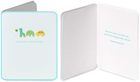 Papyrus Baby Shower Cards, Congratulations (3-Count)