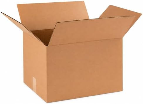 BOX USA Medium Moving Boxes 18"L x 14"W x 12"H 15-Pack - Corrugated Cardboard Box for Shipping, Mailing, Packing, Packaging and Storage