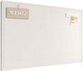 Fluxynara 70.8" x 47.2" Large Bulletin Board, Oatmeal
