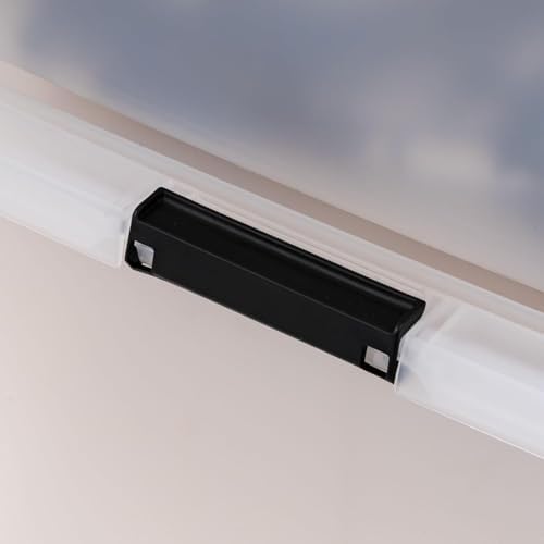 IRIS USA 6-Pack 55 Quart Clip Box with Latching Lid