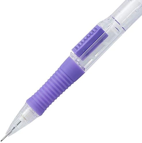 Pentel QUICK CLICK Mechanical Pencil (0.5mm), Violet Barrel, Box of 12 Pencils (PD215V)