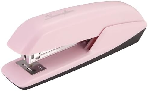 Swingline Stapler, 20 Sheet Capacity, 545 Desktop Stapler, Blush Pink (S7054513), Regular (Pack of 12)