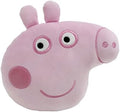 Northwest Peppa Pig Peppa Smiles Cloud Pillow 12" – Plush Kids Stuffed Toy, Cartoon Character, Bedroom Decor, Gift for Girls & Boys