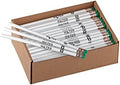 Pencil Guy Personalized Imprinted Pencils, White, 1000 per box