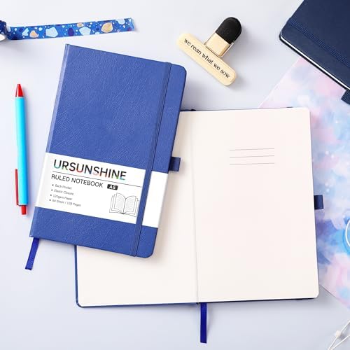 Ruled Notebook/Journal - Classic Lined Journal/Notebook, 5.3'' x 8.26''