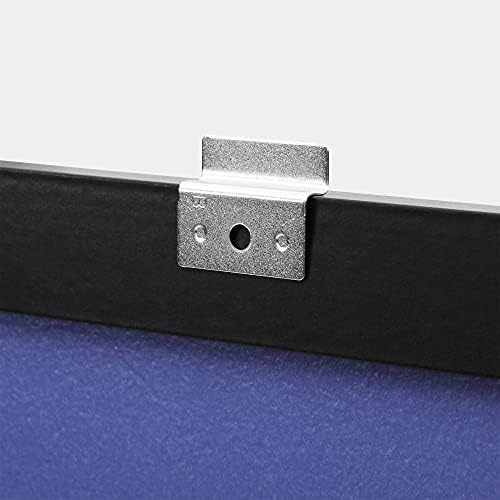 Amazon Basics Magnetic Dry Erase Whiteboard, 35"W x 23"H, Black Wooden Frame, Wall-Mounted for Writing and Presentation