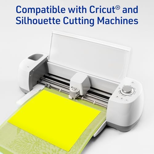 Avery Printable Sticker Paper, 8-1/2" x 11", Full-Sheet Labels, Neon Yellow Labels, Laser/Inkjet Printable, 10 Total, Great for Packaging and Stickers