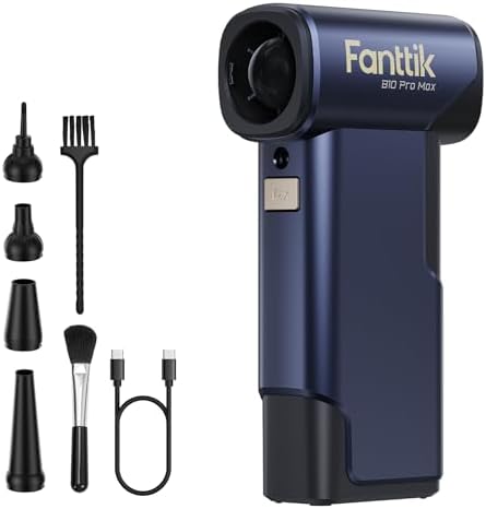 Fanttik B10 Pro Max Electric Air Duster with Powerbank Function (Navy Blue)