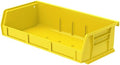 Akro-Mils 30232 AkroBins Plastic Storage Bins, 5"x11"x3", Yellow, 8-Pack