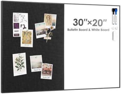 ARCOBIS Cork Board White Board Combo